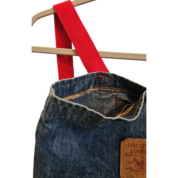 Levis 501 Jean Denim Tote Bag Backpack Purse NOW! Designs Vintage San Francisco - Picture 13 of 13